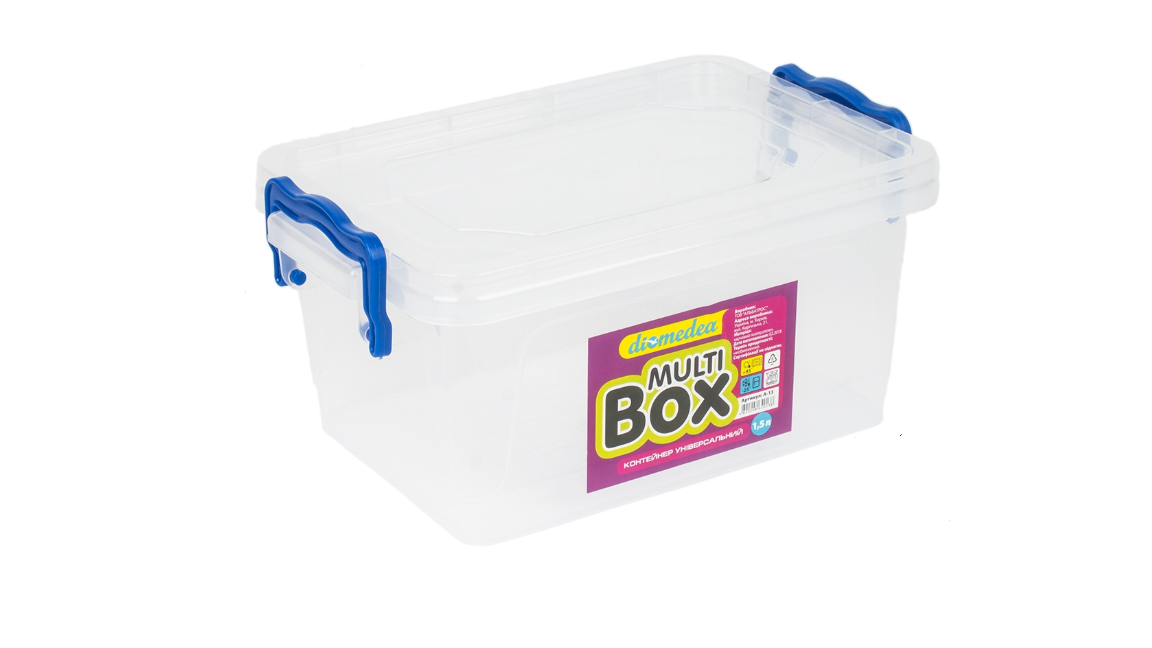 Контейнер для зберігання продуктів Diomedea MultiBox 1,5 л високий пластик